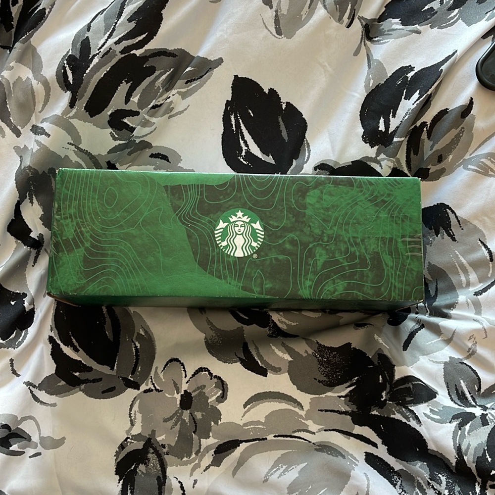 Starbucks Odyssey Clear sparkle tumbler. Box is rare. (Beta)